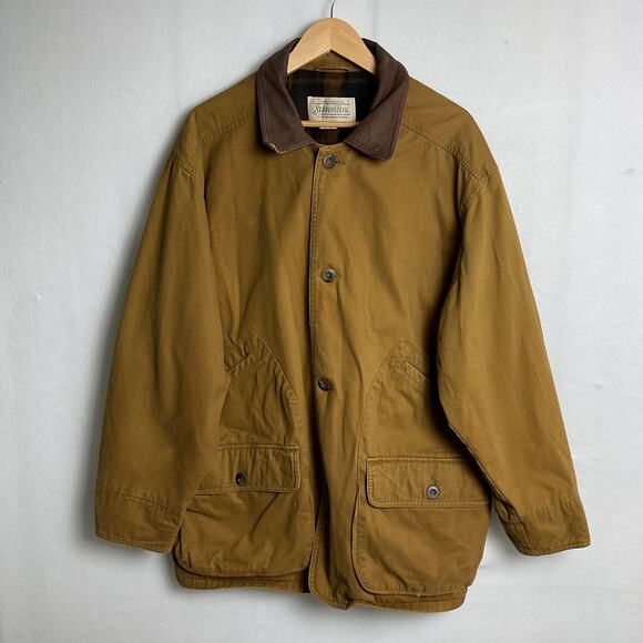 Vintage 90s St Johns Bay Flannel Lined Hunting Jacket Large - Picture 2 of 15